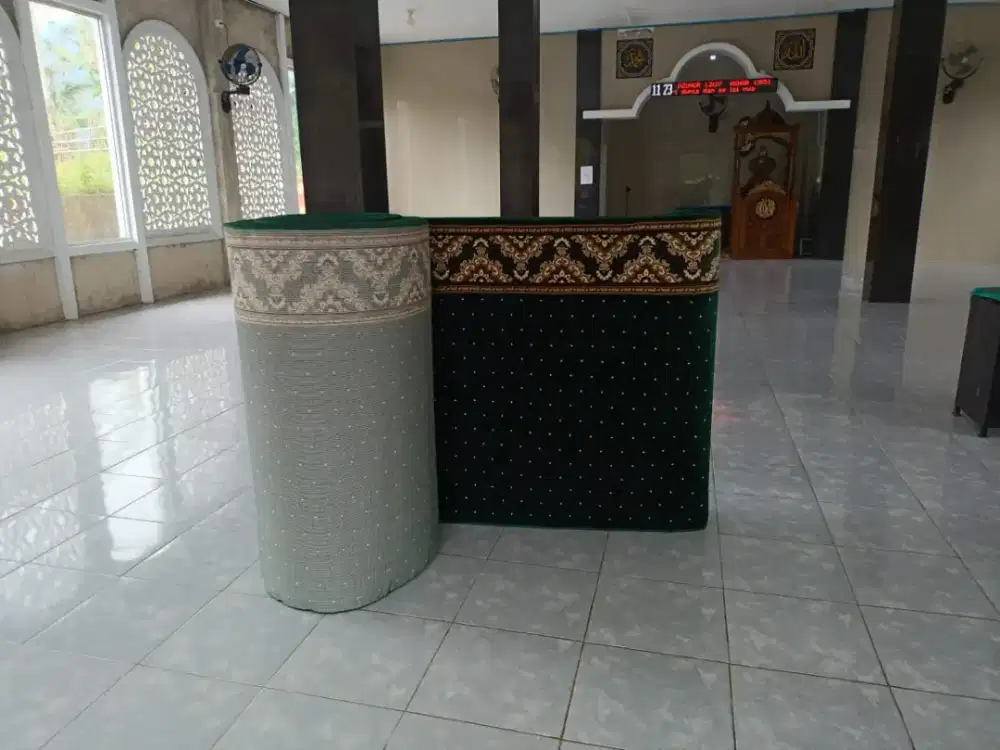 Ambal Sajadah Karpet Masjid Termurah. Tersedia Lokal maupun Impor