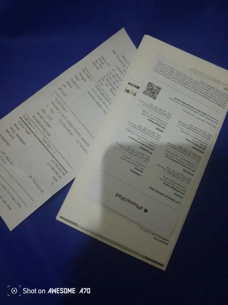 iPhone 17 pro 256 baru buka segel