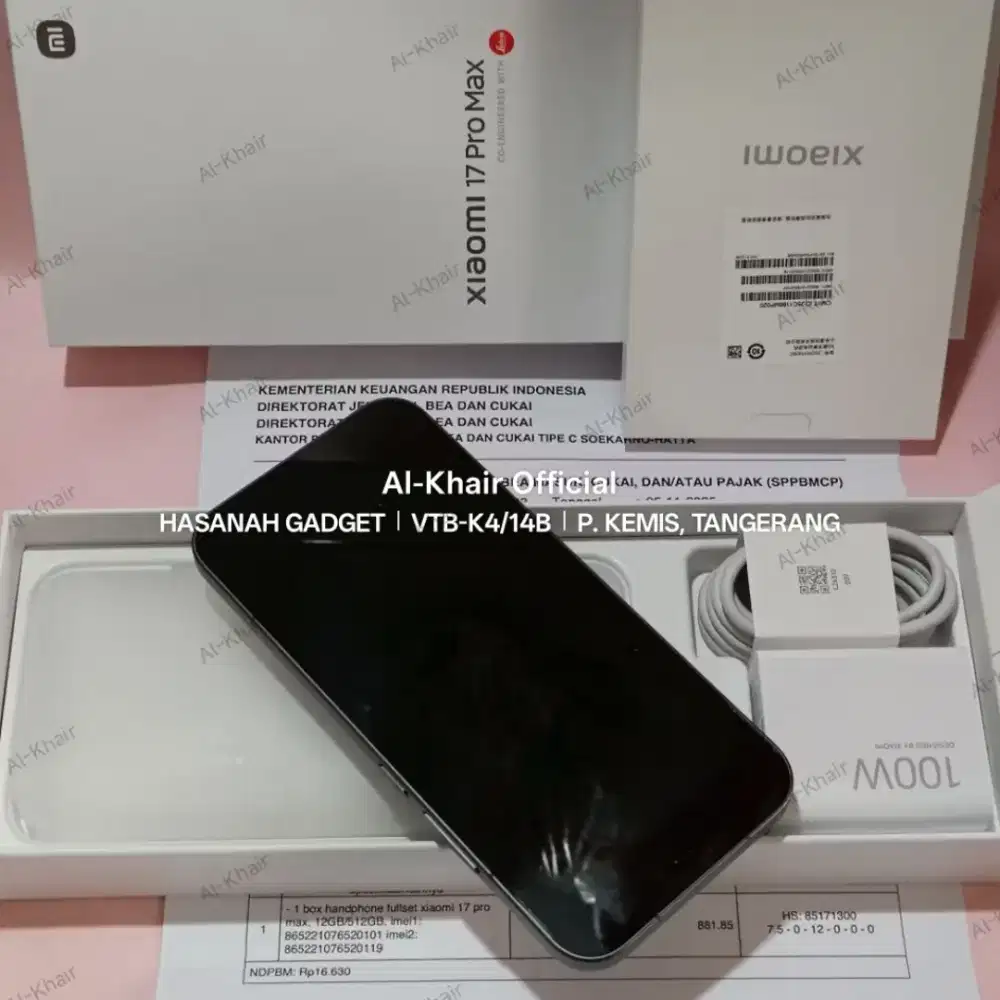 [BARU & FRESH] Xiaomi 17 Pro Max 12/512 GB BELUM AKTIVASI 12GB + 512GB