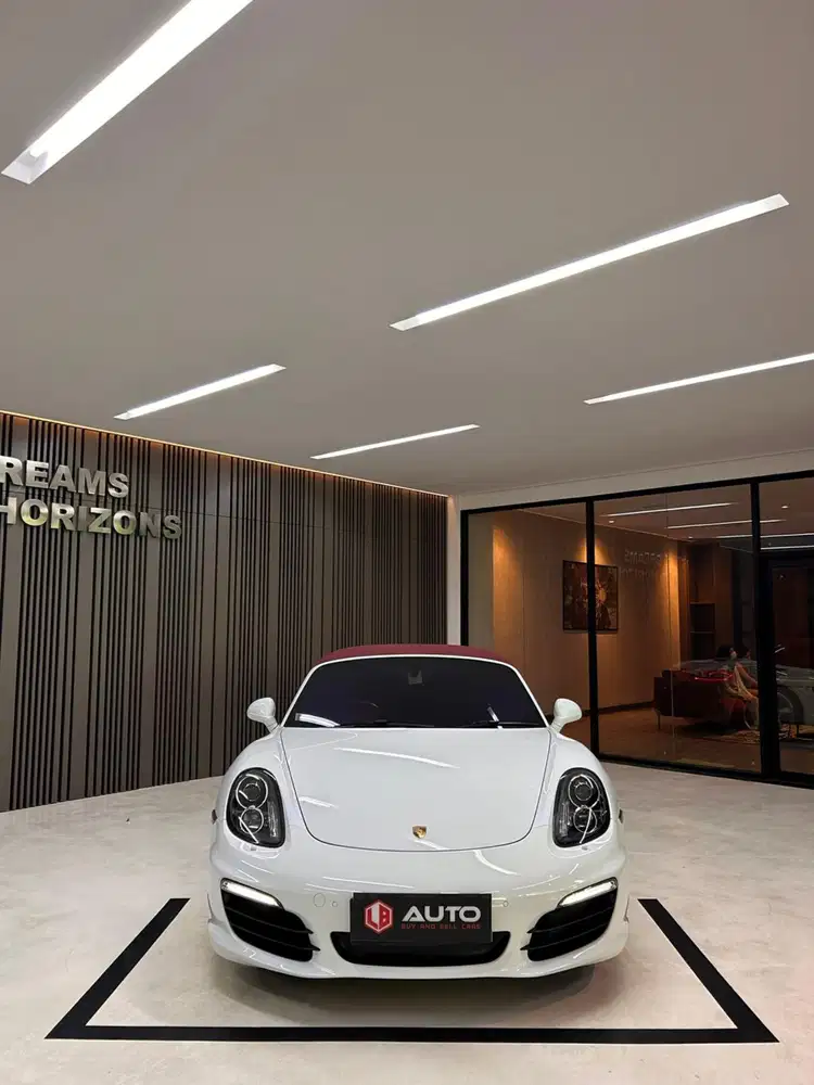 Porsche Boxster 2.7 PDK 2015 Putih Boxter B1583NBJ Km10rb mdl 2014