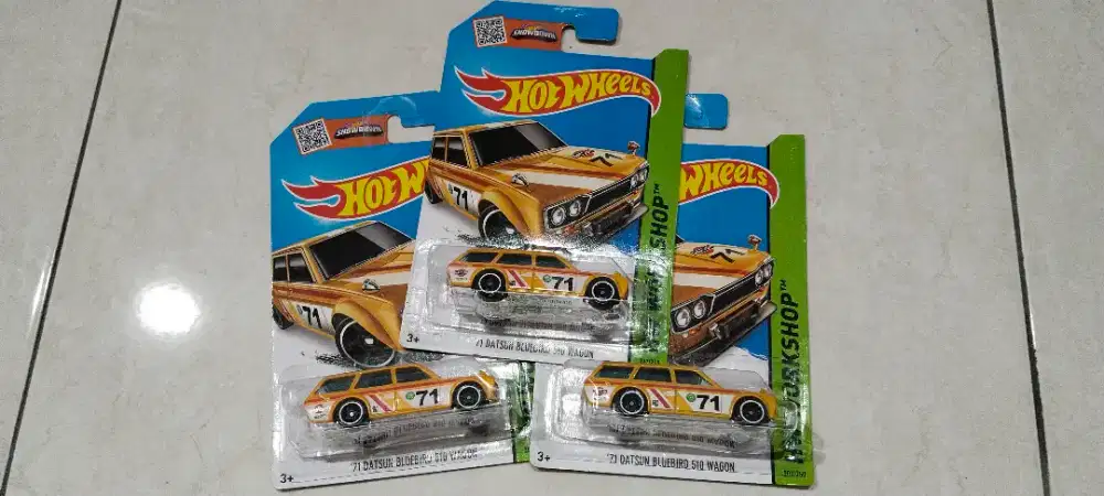 Hotwheels Datsun bluebird 510 wagon