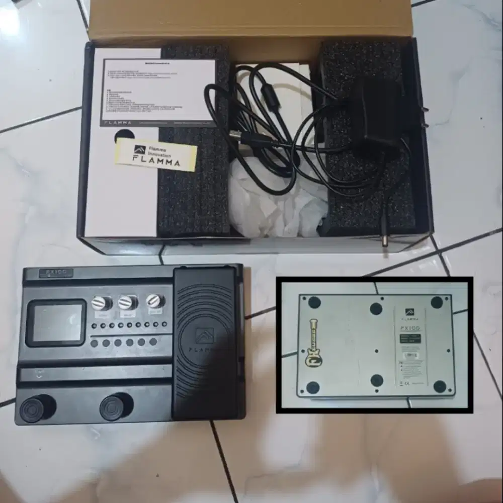 Multi Efek Gitar Flamma FX 100