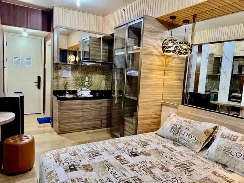 DISEWAKAN APARTEMEN BENSON STUDIO LT8 FURNISH SKU GARDEN PAKUWON MAL