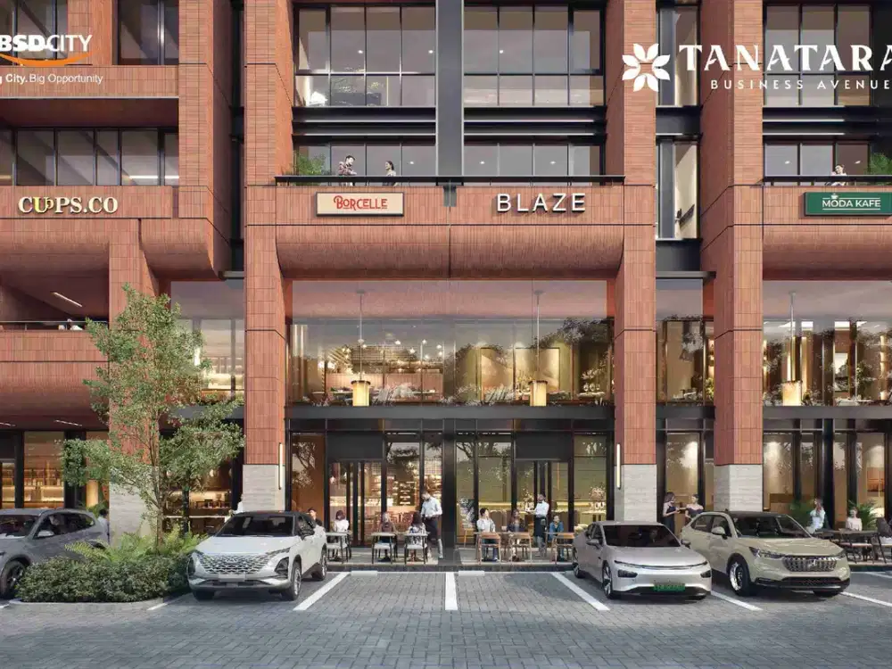 BUSSINESS AVENUE BSD, TANATARA, BISA KPR TANPA DP