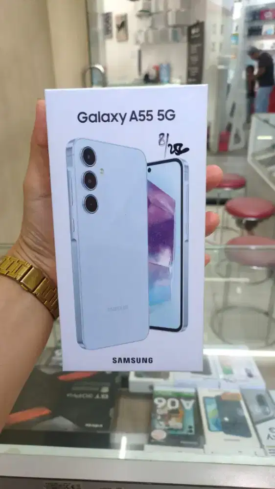 Promo HP Samsung A55 Ram 8/256 Baru Segel Garansi resmi