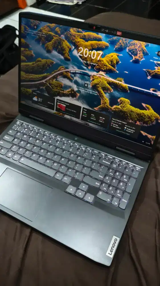 Lenovo Ideapad Gaming 3 Intel i5 Gen 12 RTX3050 RAM 16GB SSD 512