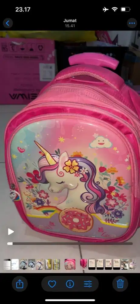 tas koper anak unicorn