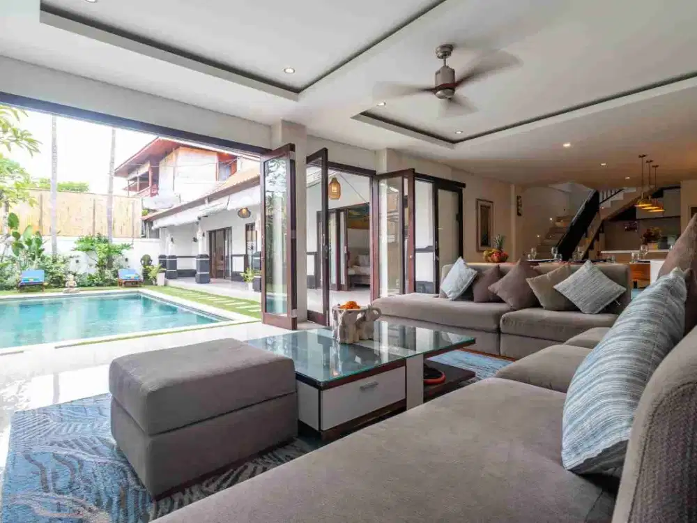 Dijual 4bed villa prerenan Canggu Kuta Utara Badung Bali
