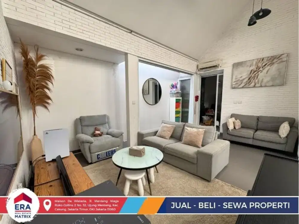 Jual Rumah bagus Dan Cantik luas 102 m2 Di cluster Laseine Jakarta Garden City (JGC) Cakung Jakarta Timur