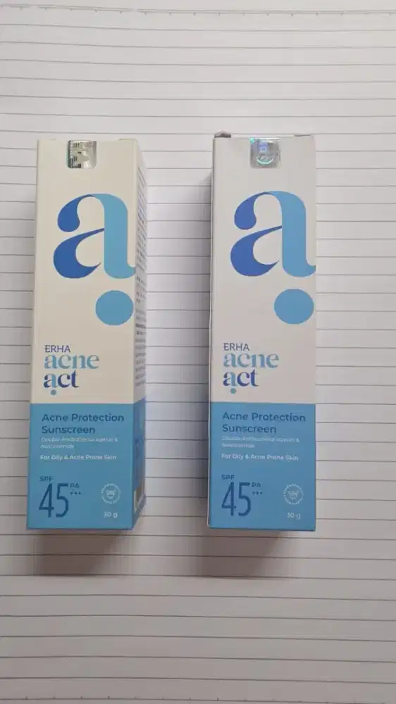 ERHA Acneact Acne Protection & Oil Control Sunscreen SPF 45+++ 30g