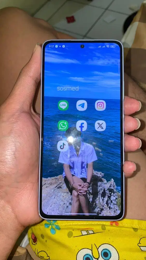 Dijual HP Redmi Note 14 5G 8/256GB Purple