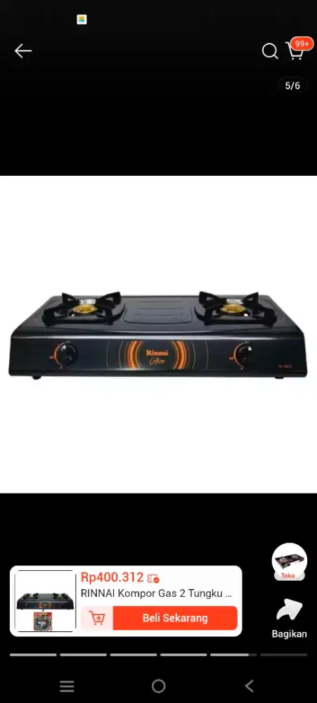 Kompor Rinnai RI-522C