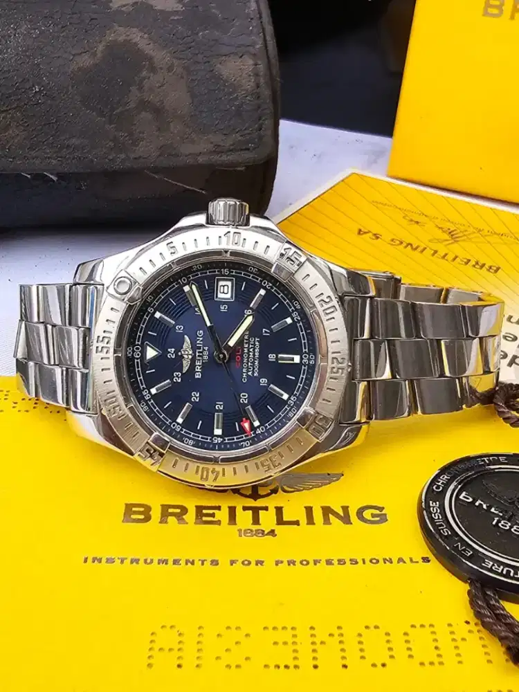 Authentic Breitling Automatic  Watch
