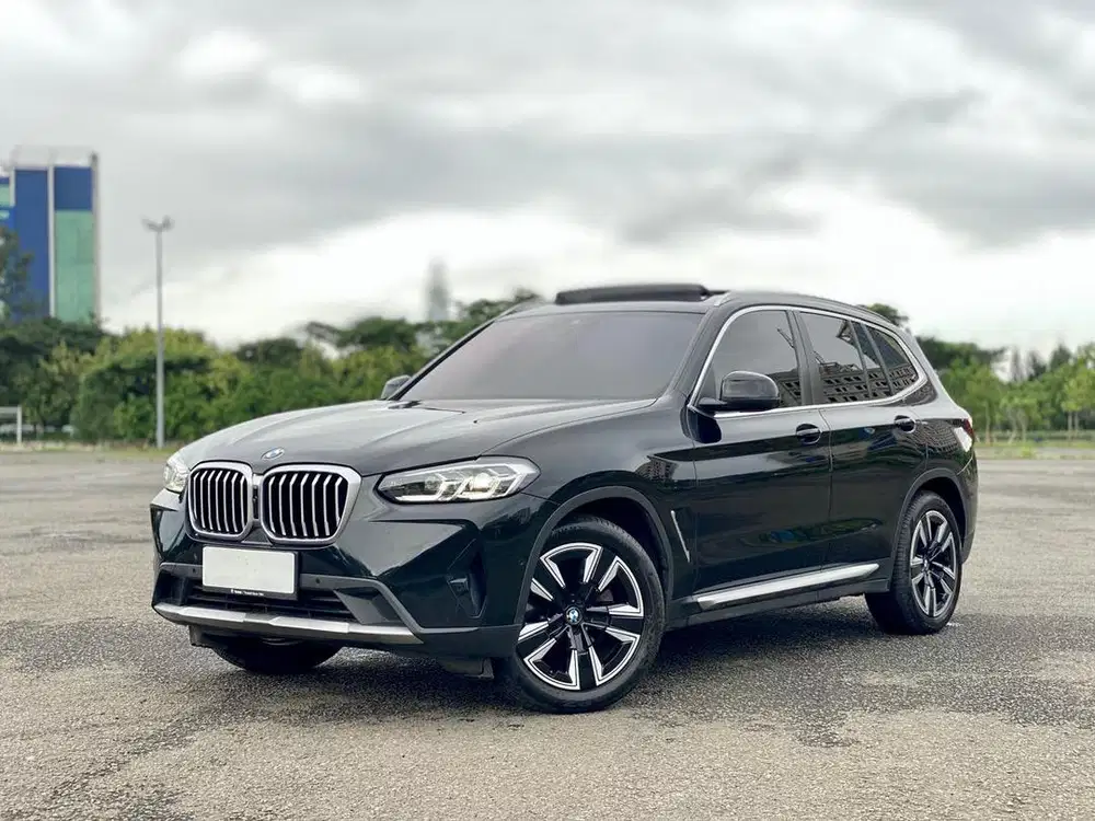 BMW X3 G01 LCI Facelift B48 2022 Hitam Promo Best Deal Awal Tahun