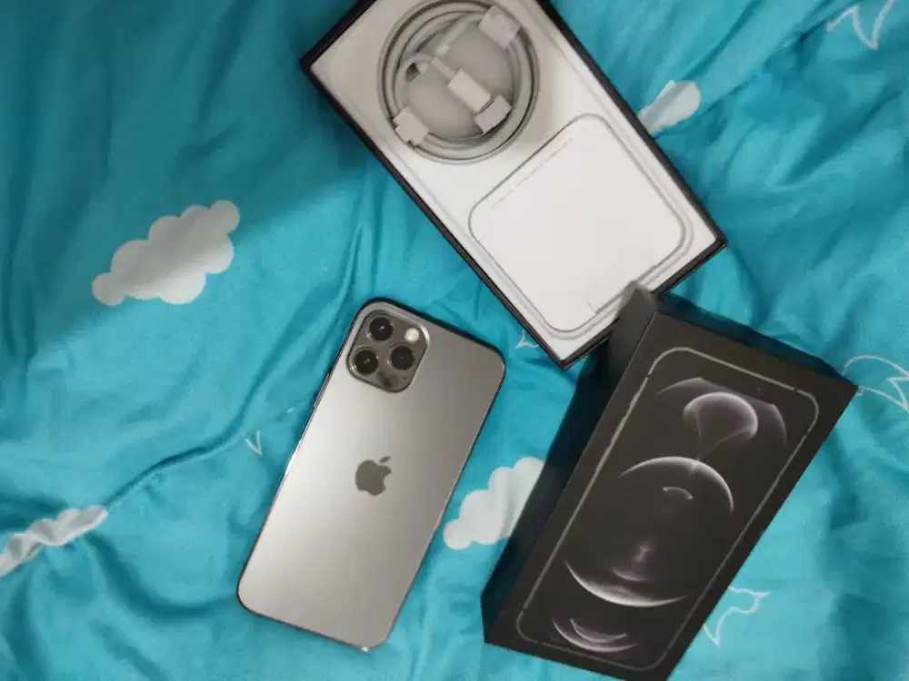 Iphone 12 pro 128gb siap tenang