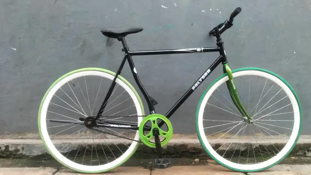 Sepeda fixie repaint