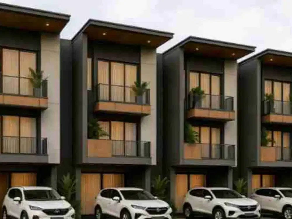 Di Jual Rumah Moderen Cluster Baru On Progress Pondok Kelapa‎ Jakarta Timur