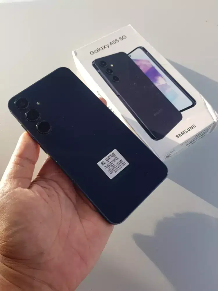 Samsung A55 12/256GB Resmi, bs tt
