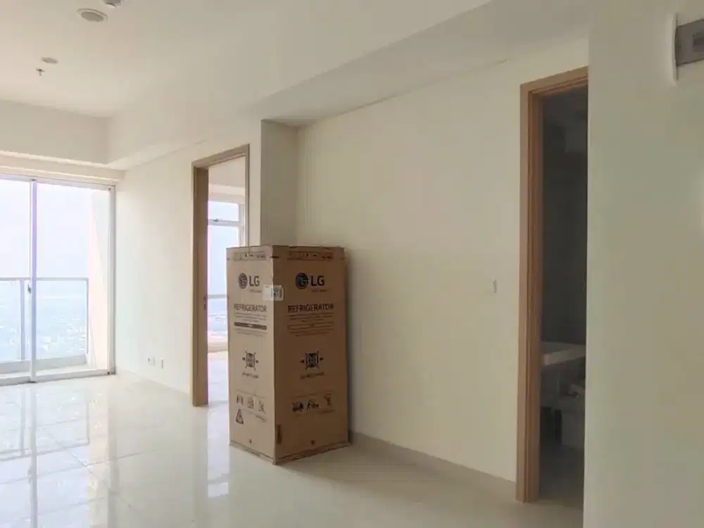 Apartemen Sedayu City - Kelapa Gading, Tower Melbourne, lt 27, hoek, semi furnished, brand new