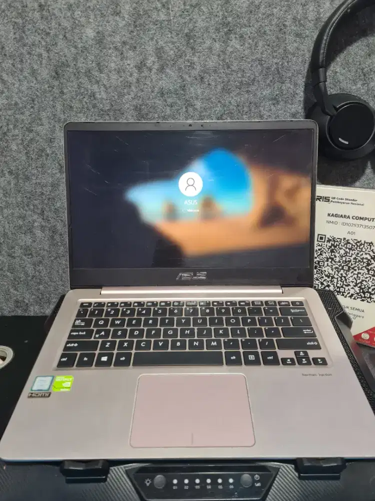 Laptop Asus, Intel Core i7 7500U, Ram 8GB, SSD 128GB, Dual VGA Nvidia