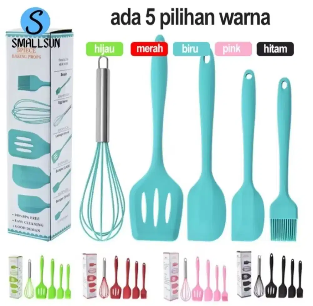 Sodet / spatula baking set