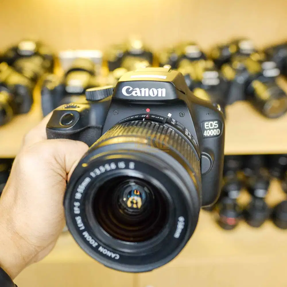Canon 4000D Kit 18-55mm Fullset Mulus