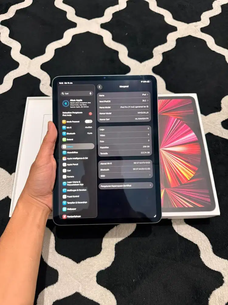 Ipad pro m1 ( 11 inch ) 256gb wifi