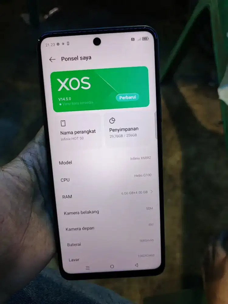 Infinix hot 50 ram 6+6