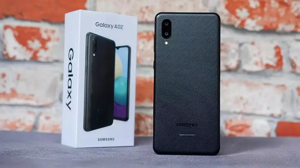 Samsung A02 SEIN fullset mulus 3/32GB jarang dipake No Minus