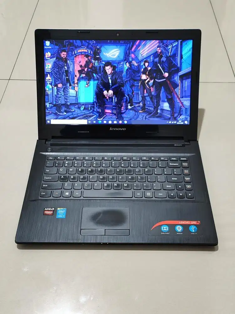 Laptop Gaming Murah ! Lenovo Core i7-5500 / 4gb / SSD 256GB/VGA Radeon