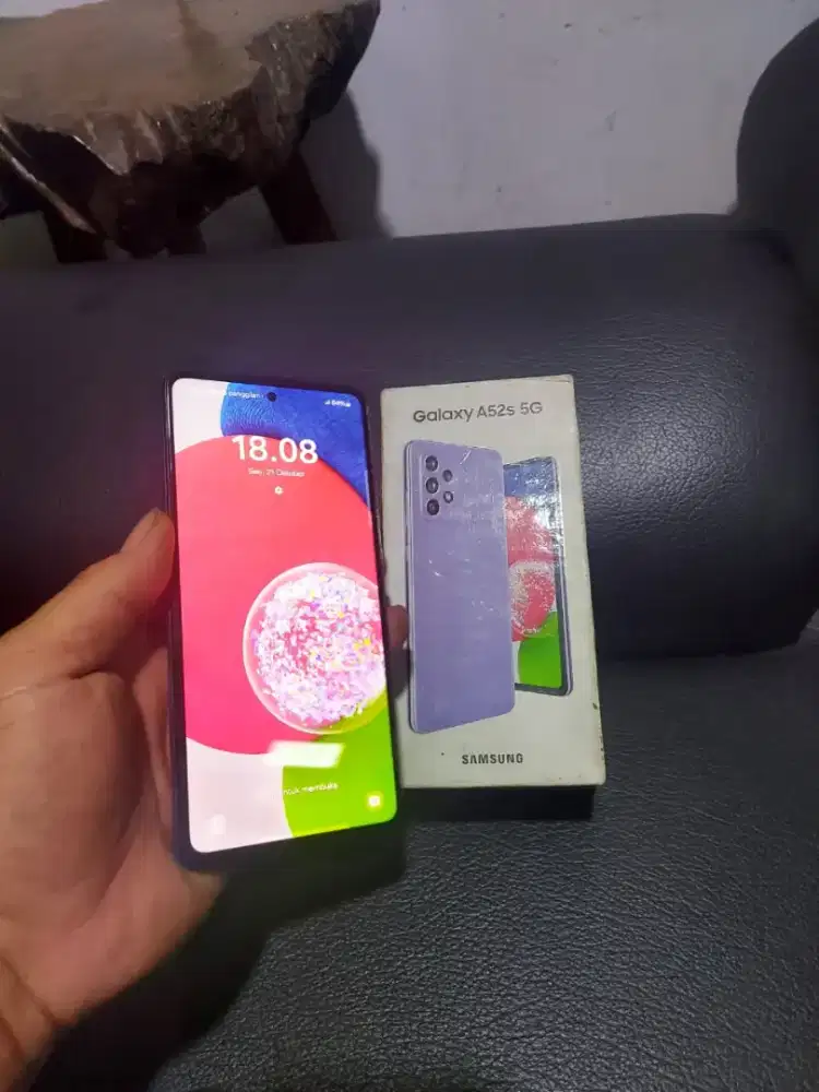 Jual hp samsung a52s 5g fulset