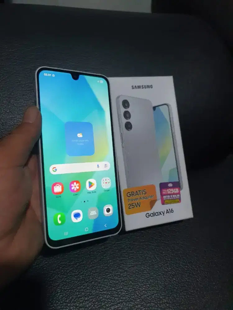 Jual hp samsung a16 fulset
