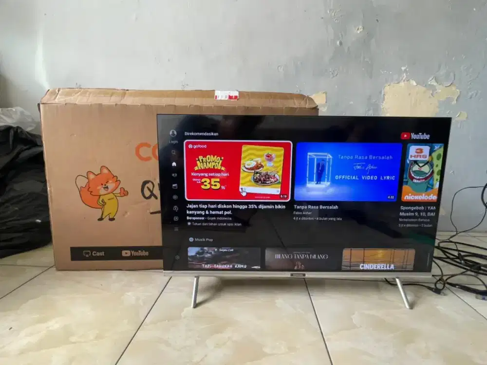 Jual tv LED 32in smart coocaa
