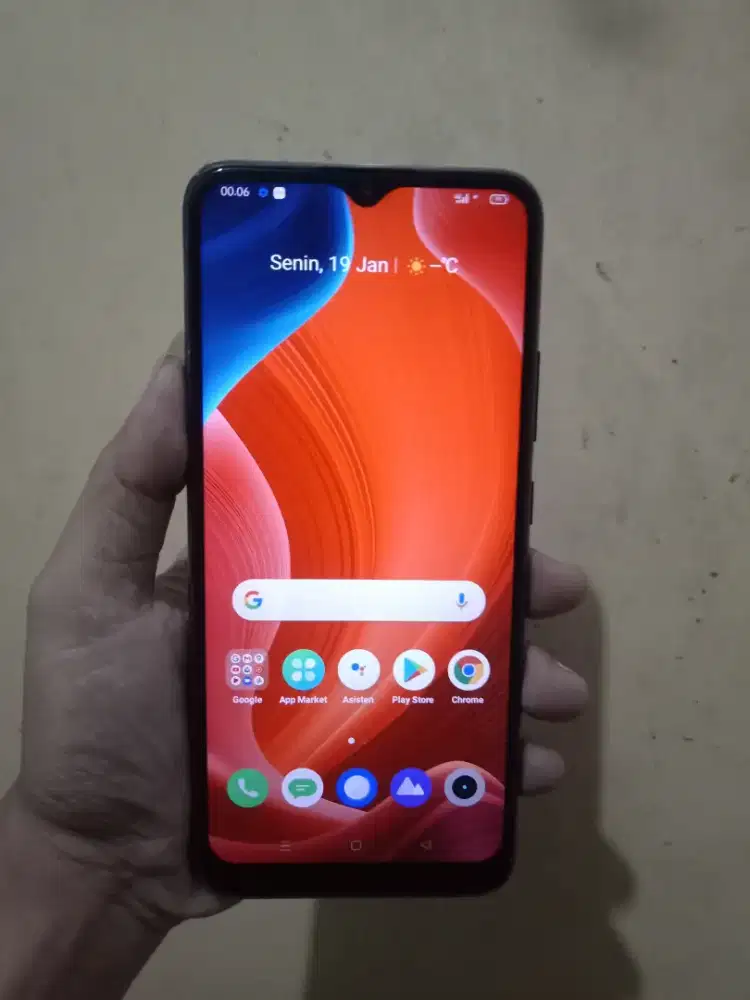 Realme C21 ram 3/32gb normal mulus no minus jual hp aja lok ciledug