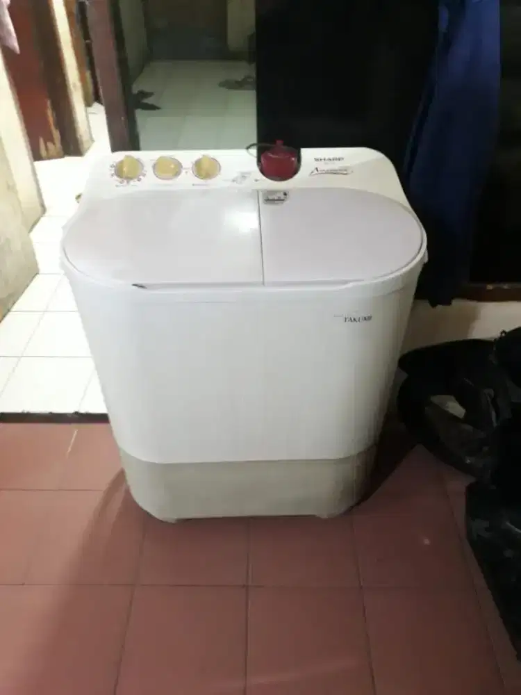 Mesin cuci Sharp 2 tabung 8kg