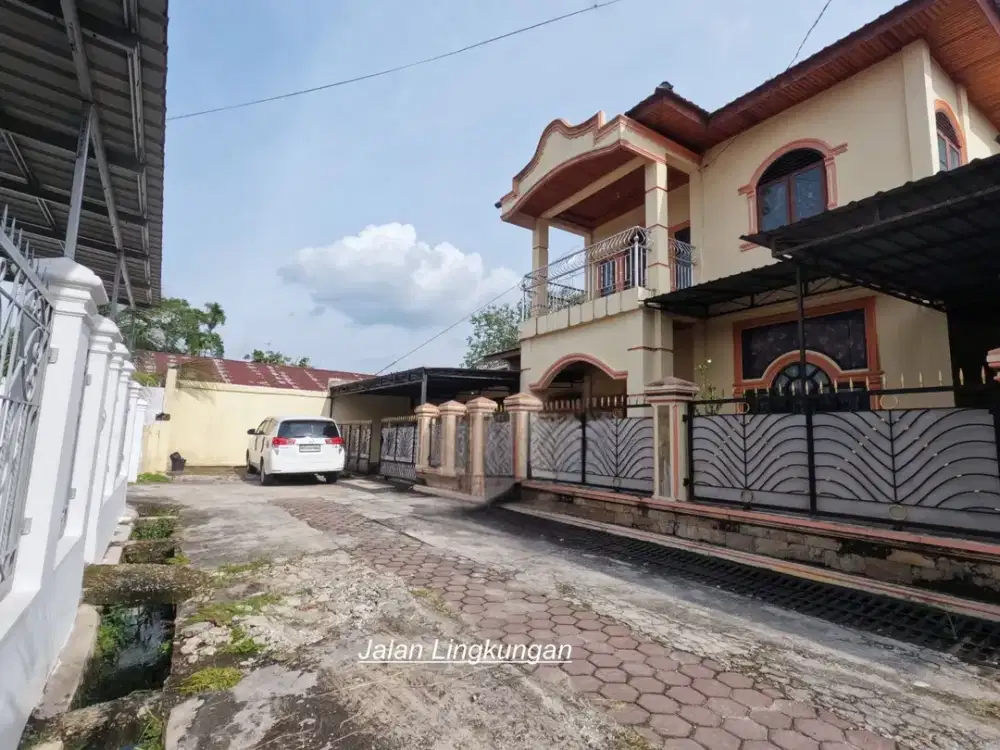 Ke Jl. Yos Sudarso Rumbai 600-an m: Rumah Cantik, Harga Menarik
