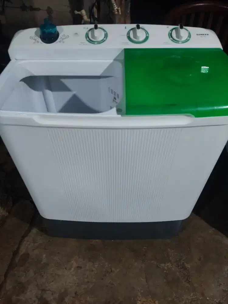 Mesin Cuci Sanken kapasitas 8kg Normal semua