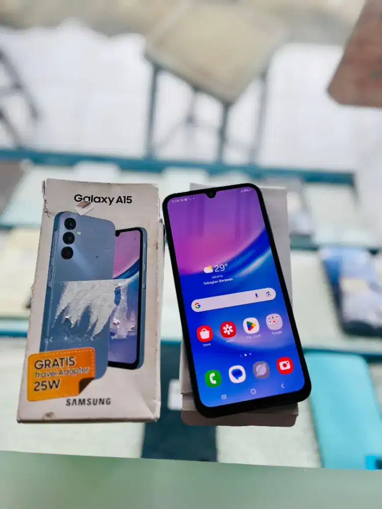 Samsung A15 4g 8/256 Komplit