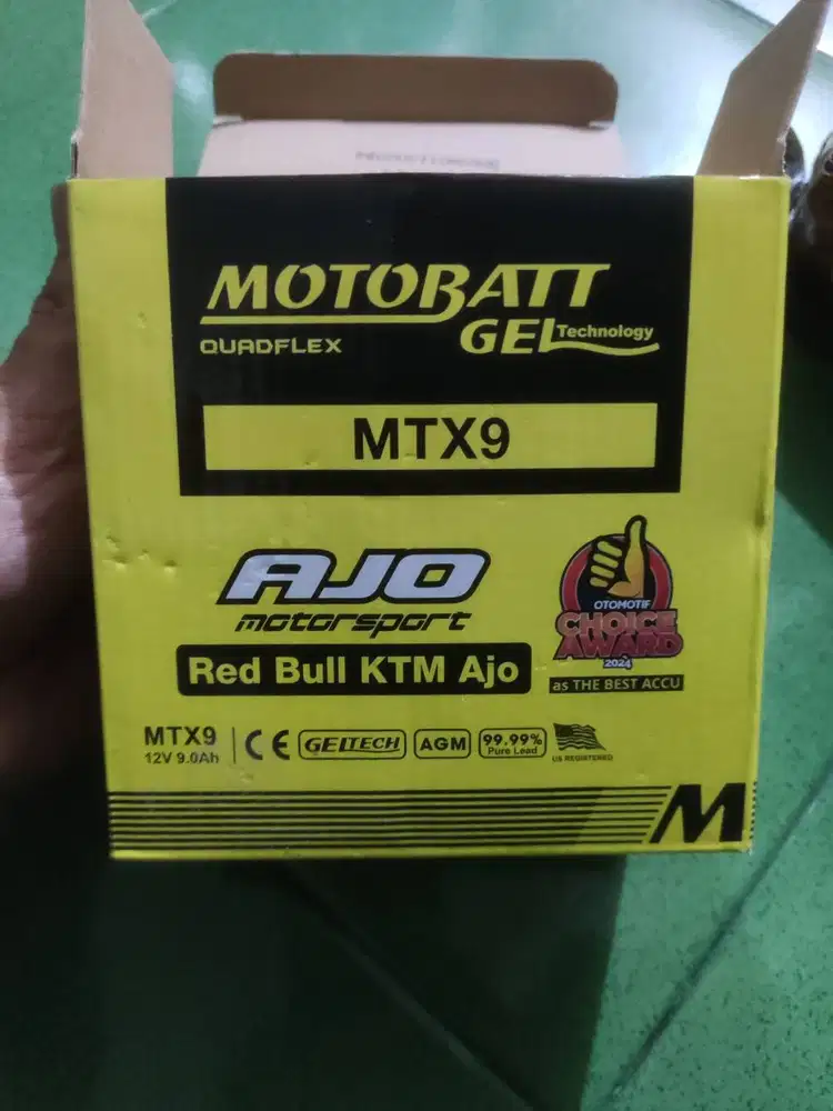 Aki motobat mtx9 12v9ah