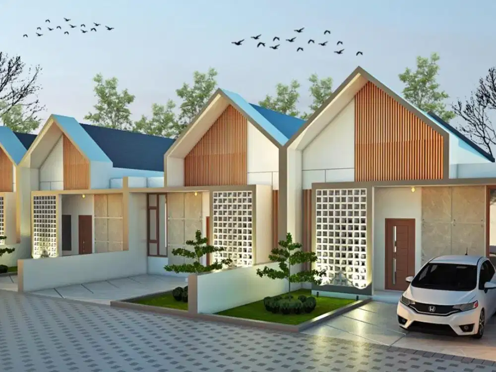 Rumah Villa Ada Kolam Renang View Citylight Daerah Sleman