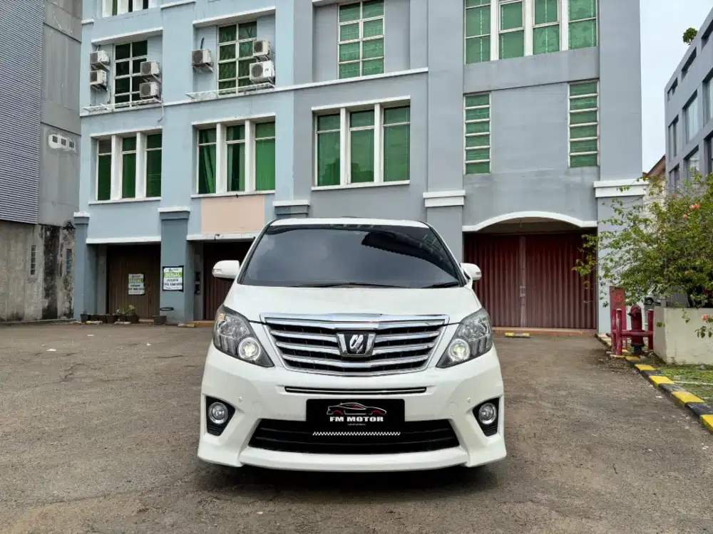 Toyota Alphard SC Audioless 2014 Automatic, Pajak Panjang