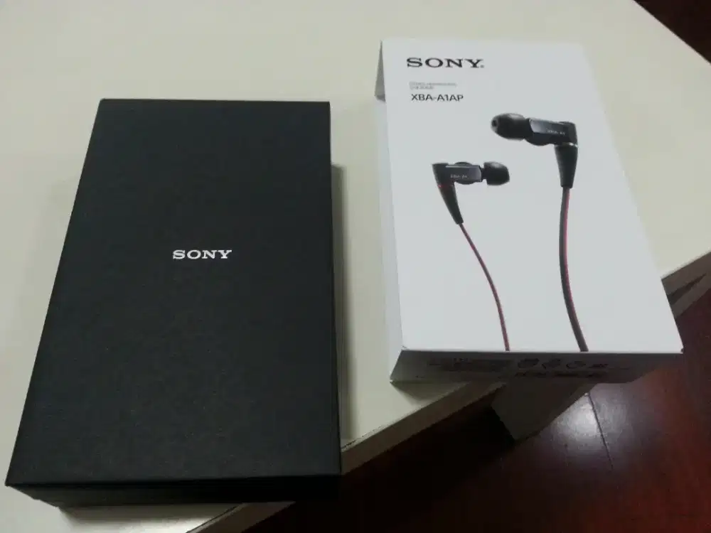 Headset IEM Sony XBA-A1AP Original Fullset
