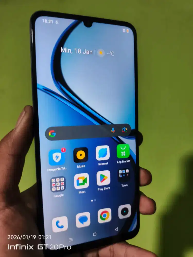 Realme note 60 fullset