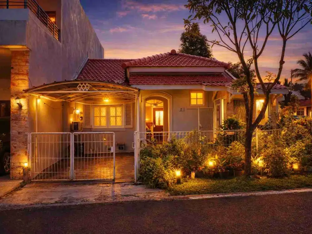 Dijual rumah bagus siap huni di Sentul city