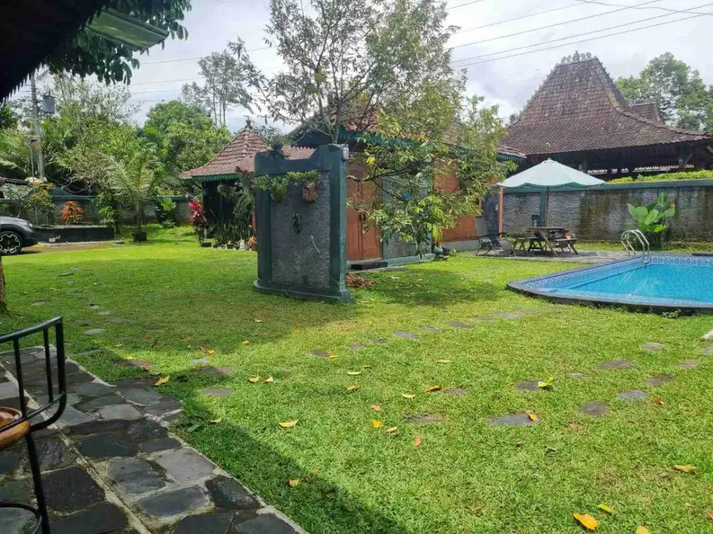 VILLA LUAS SHM PEKARANGAN ADA IMB DIJUAL MURAH DI TURI