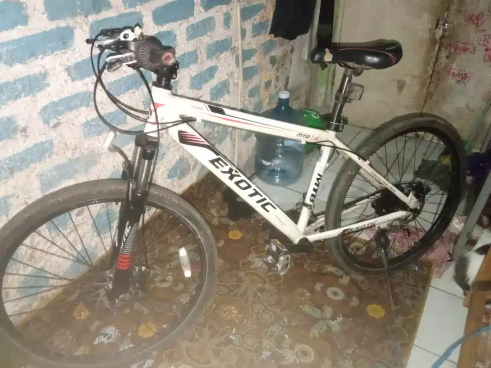 Punya sepedah ukuran 26 batang almuniem