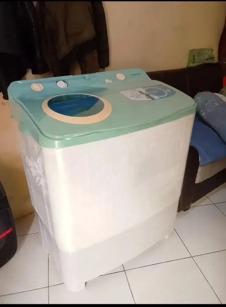 Mesin cuci merk Politron 10kg normal