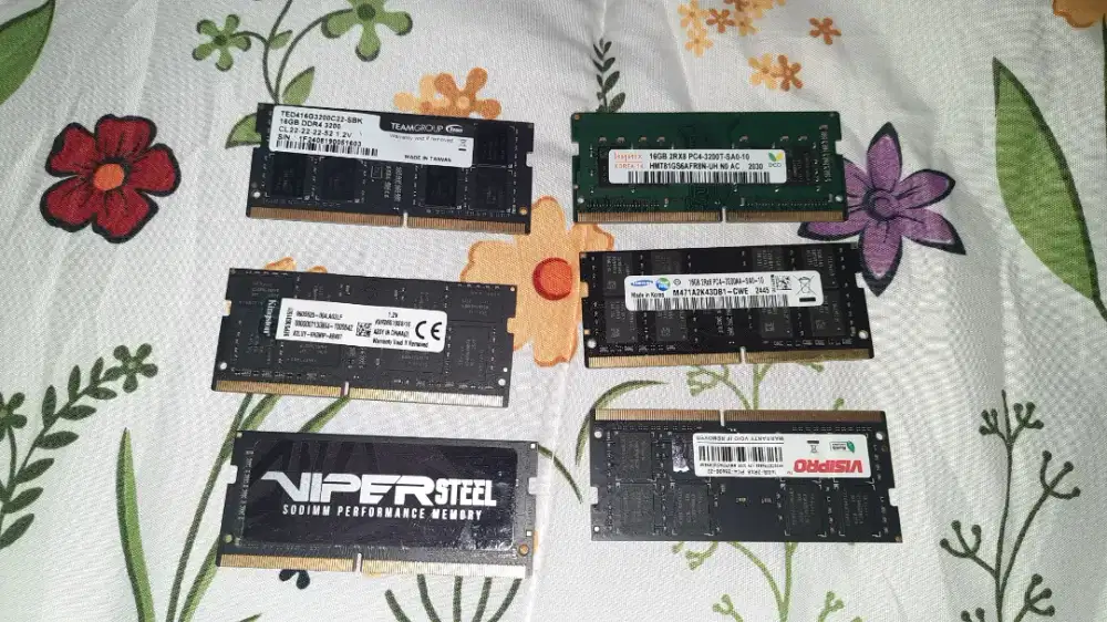 Jual memory DDR 4 16 gb. Bs satuan