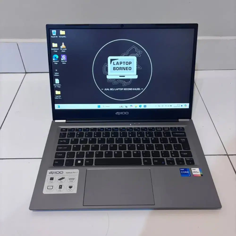 AXIOO MYBOOK PRO L7 I7 GEN 12 RAM 8GB SSD 512GB IRIS XE KENCANG
