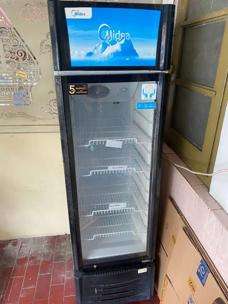 Kulkas Showcase Midea 4 sub